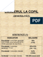 3 - Cancerul La Copii - Generalitati