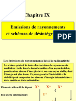 Rayonnements 9 FEZ Emissions de Rayonnements