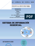 Sistemas de Información Gerencial