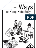 101+ Ways To Keep Kids Busy