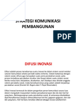 Strategi Komunikasi Pembangunan