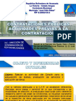 Contrataciones Públicas I (Actividades Previas A La Contratación)