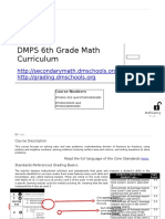 6th Grade Math Curriculum and Pacing Guide 16-17