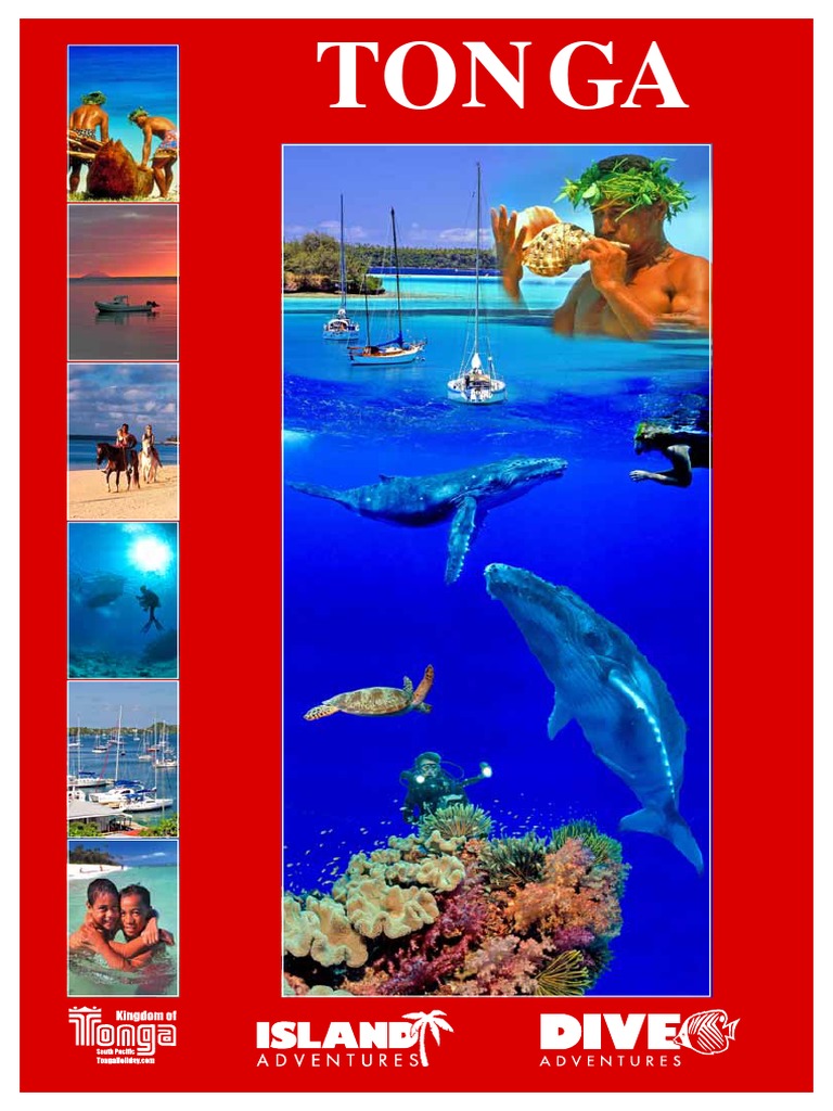 Tonga Brochure Tonga Polynesia