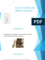 Cosas Que No Sabias Del Cuerpo Humano