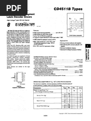 Data Sheet Acquired From Harris Semiconductor SCHS072B