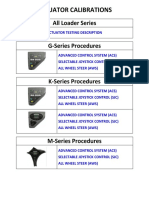 Actuator Calibration