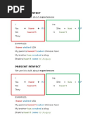 Present Perfect