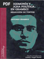 Hegemonía y Lucha Política en Gramsci - Selección de Textos