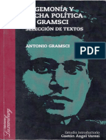 Hegemonía y Lucha Política en Gramsci - Selección de Textos