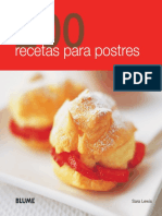 200 Recetas Postres