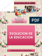 La Educacion en El Peru