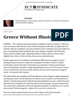 Greece Without Illusions by Yanis Varoufakis - Project Syndicate