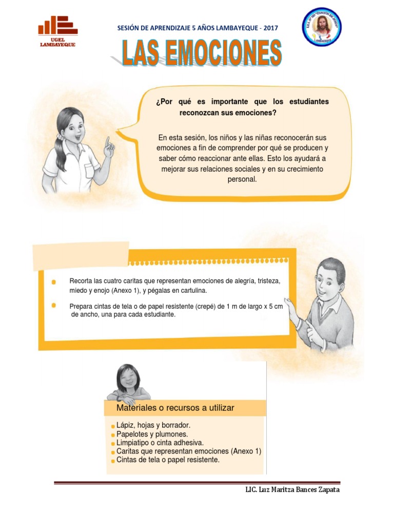 Reconocimiento de Emociones en Niños | PDF | Las emociones | Ira