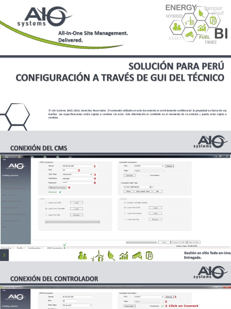 SIAE - Technician GUI (Peru Configuration) - SP - SG | PDF