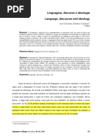 Linguagem, Discurso e Ideologia