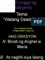 Ika-4 Linggo NG Adbiyento