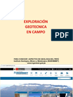 3.0 Exploracion Geotecnica de Campo