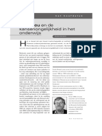 Bourdieu en de Kansenongelijkheid in Het Onderwijs PDF