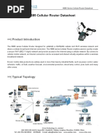 H685 Cellular Router Datasheet: - Product Introduction