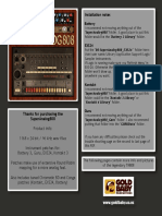 SuperAnalog808 Book PDF