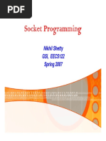 Socket Programming