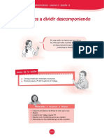 División por descomposición en tercer grado