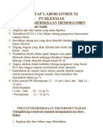 PROTAP LABORATORIUM PUSKESMAS