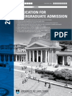 Uct Application Form