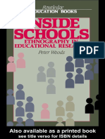 Inside Schools - Ethnography in Educational Research PDF