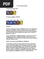 Os 72 Nomes de Deus 13º Nome 