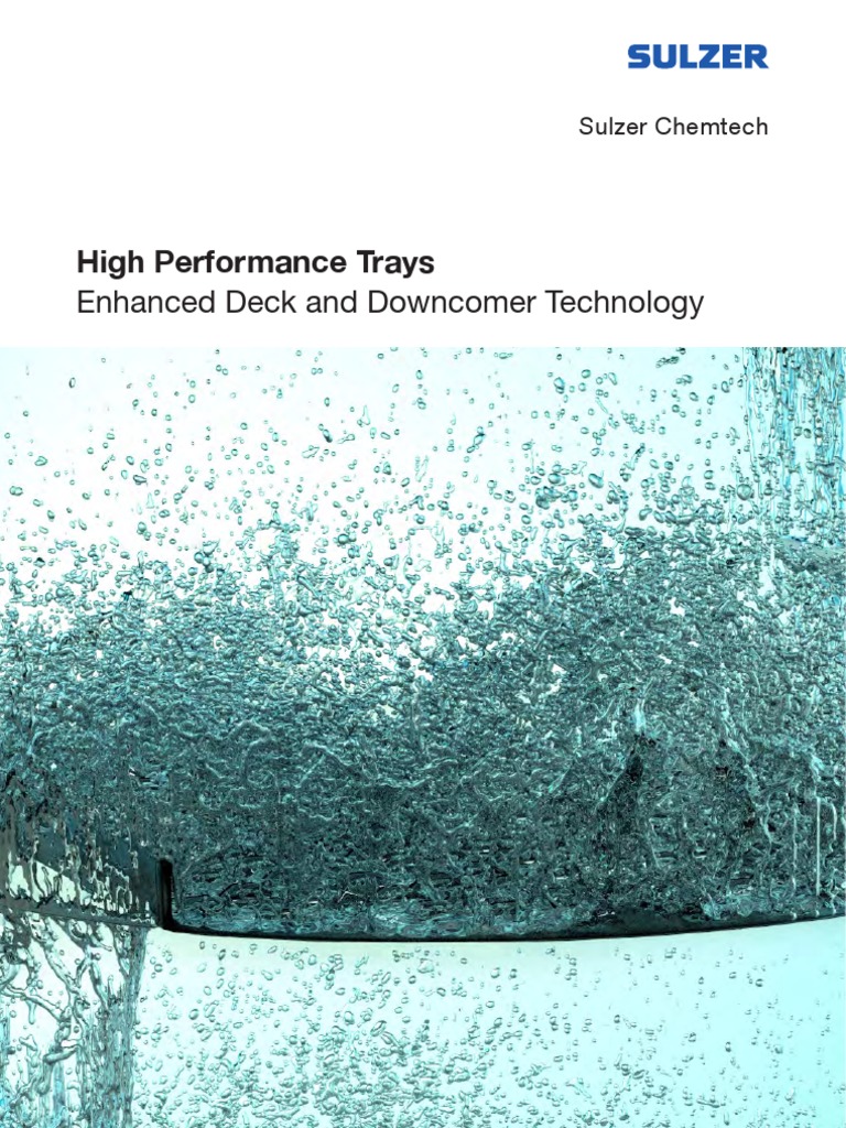 High Performance Trays PDF | PDF | Distillation | Valve