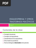 Trastorno psicóticos