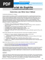 Entrevista Com Silvio Seno Chibeni