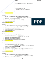 Application Lineaire Et Determinants PDF