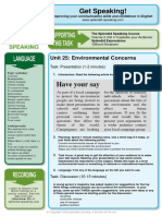 Environmental Concerns SPEAKING PDF