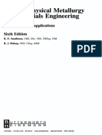 Modern Physical Metallurgy and Materials Engineering: Science, Process, Applications Sixth Edition