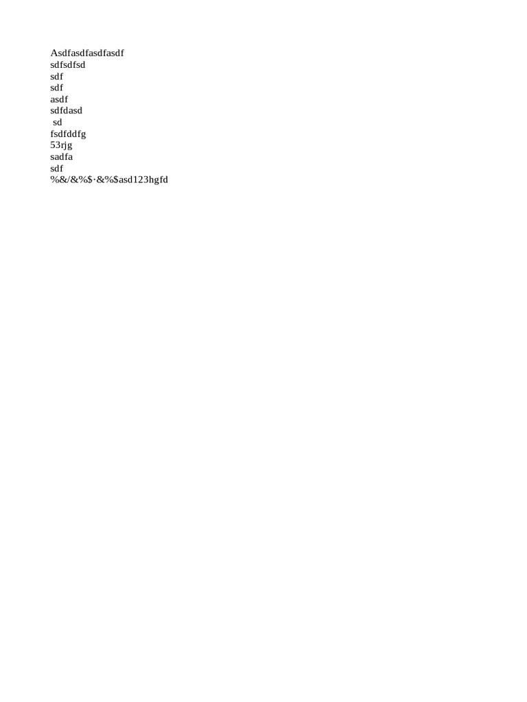 Document Overview and Analysis | PDF