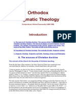 Orthodox Dogmatic Theology