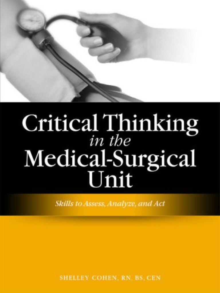 examples of critical thinking in medicine
