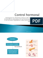 Control Hormonal 2 Medio Bueno