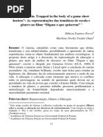 “She's a brain. Trapped in the body of a game show hostess”