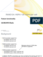 RAN2124 HSPA 128 Users Per Cell