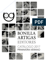 Catálogo Bonilla Artigas Editores 2017