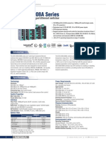 EDS-205A/208A Series: 5 and 8-Port Unmanaged Ethernet Switches