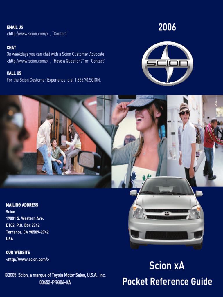 2006 SCION XA REPAIR MANUAL PDF FREE DOWNLOAD intelligence overview