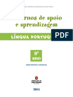 Caderno de Apoio e Aprendizagem 9 Ano