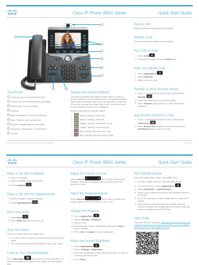 cisco ip phone 8800 setup