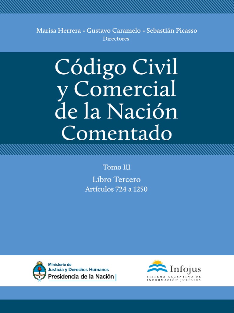 Código Civil y Comercial Comentado III | PDF | Pagos | Información del ...