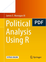 James E. Monogan III Auth. Political Analysis Using R